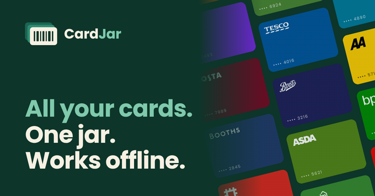 CardJar product preview