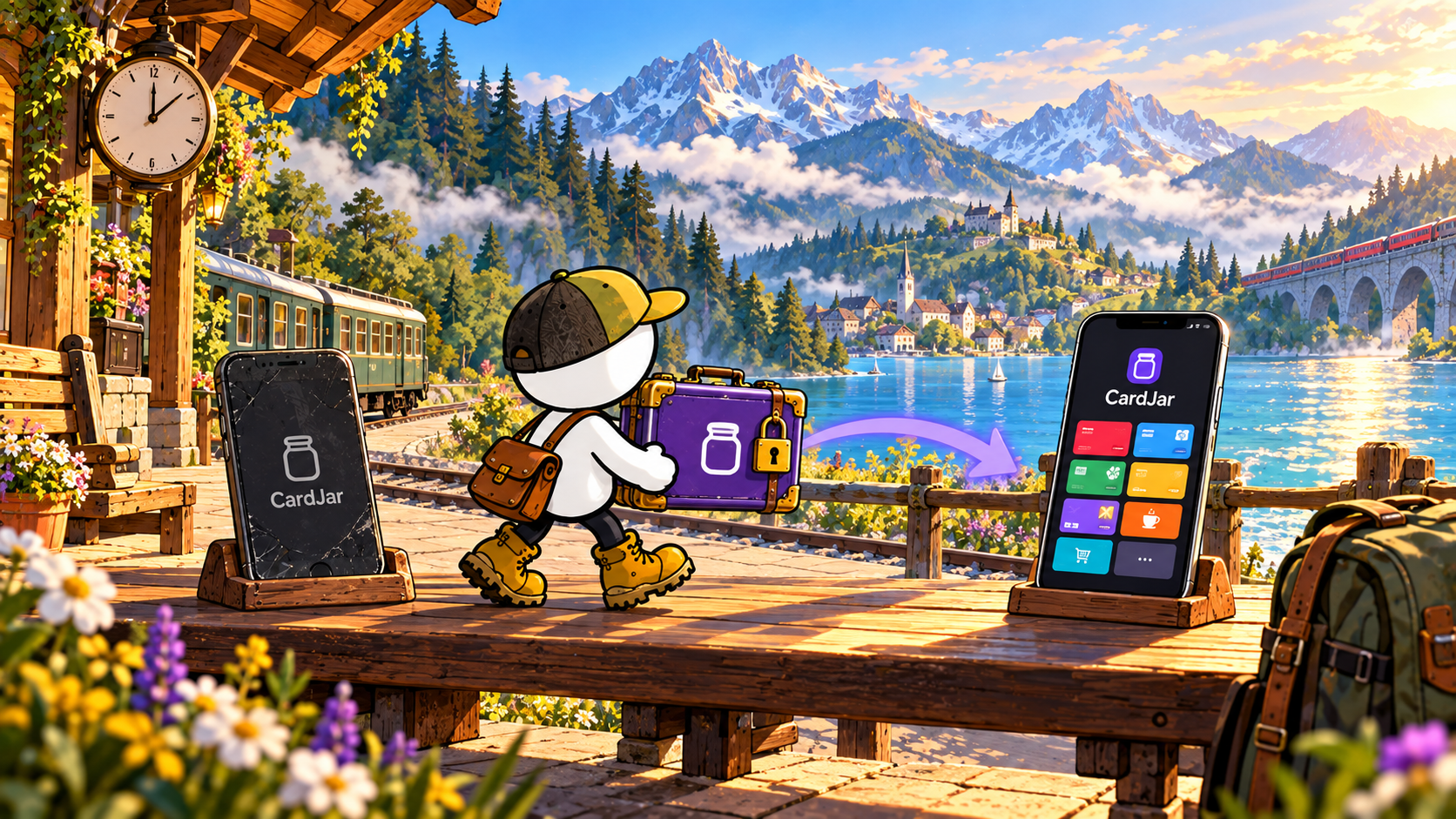 CardJar Backup and Restore: Move Loyalty Cards to a New Phone with One Encrypted File